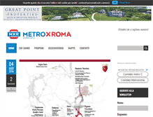 Tablet Screenshot of metroxroma.it